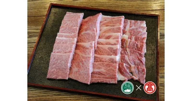 【ふるさと納税】はなふさプレミアム 鳥取和牛 肩ロース 焼肉用 1kg 冷凍（大山ブランド会）【112-AC12】はなふさ精肉店 肉 和牛 牛肉 ご当地 国産 鳥取県産 高級 焼き肉 ブランド牛 やきにく お取り寄せ グルメ 鳥取県 米子市 送料無料