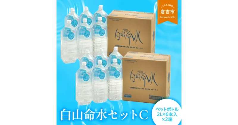 【ふるさと納税】白山命水 セット C 2L ペットボトル 水 飲料水 常温 防災 備蓄