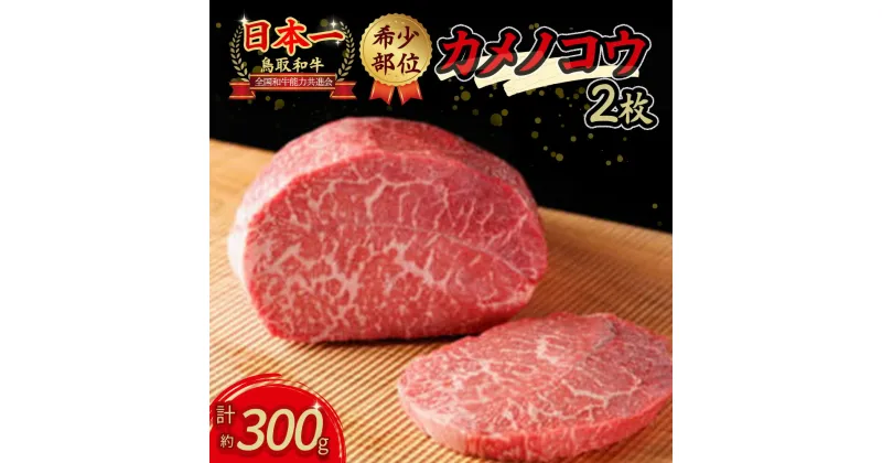 【ふるさと納税】鳥取和牛 希少部位ステーキ「カメノコウ」約300g 国産 牛肉 和牛 黒毛和牛 希少 ステーキ 肉 希少部位 最高級部位 カメノコウ 冷凍 国産牛 ブランド牛