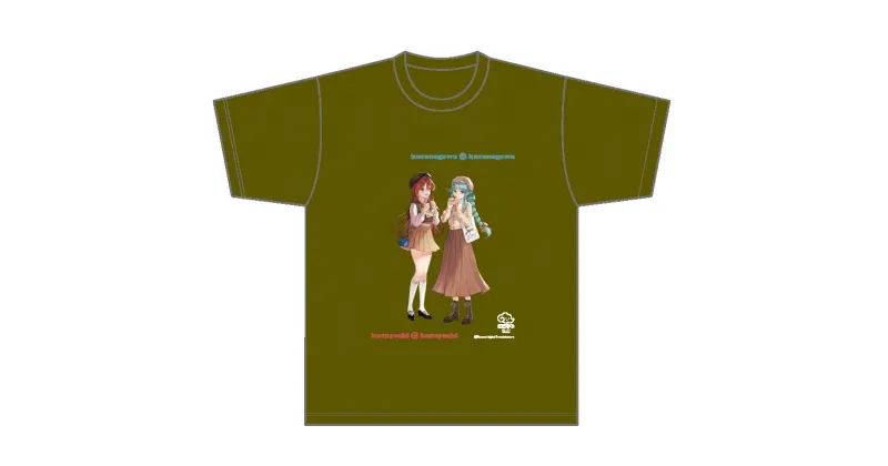 【ふるさと納税】ひなビタ♪ ここなつ 白馬にお願い Tシャツ　倉吉×倉野川 キャラクター グッズ 服 ファッション 鳥取県倉吉市