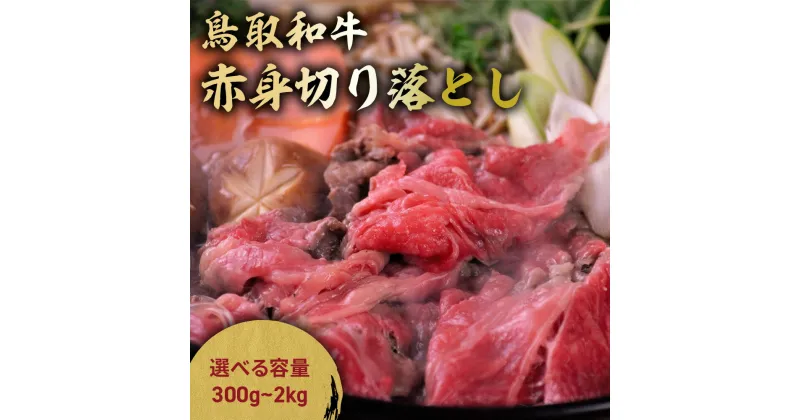 【ふるさと納税】 鳥取和牛 赤身切り落とし (300g～2kg) 切り落とし 牛肉 国産 和牛 黒毛和牛 肉 赤身 ブランド牛 国産牛 鳥取県 倉吉市