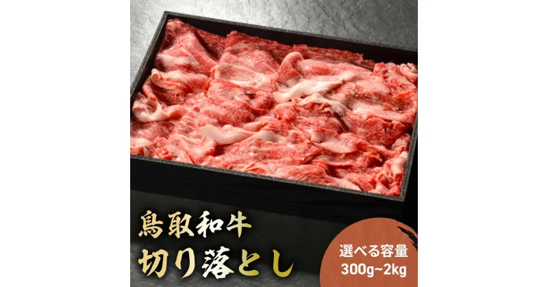 【ふるさと納税】 鳥取和牛 切り落とし (300g～2kg) 切り落とし 牛肉 国産 和牛 黒毛和牛 肉 ブランド牛 国産牛 鳥取県 倉吉市