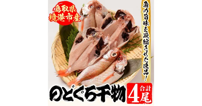 【ふるさと納税】開のどぐろ干物(合計4尾・120g) 国産 魚介 干物 干し物 白身 海の幸 のどぐろ 赤ムツ 冷凍 おかず おつまみ お土産 ギフト お中元 お歳暮 【sm-AH003】【大海】