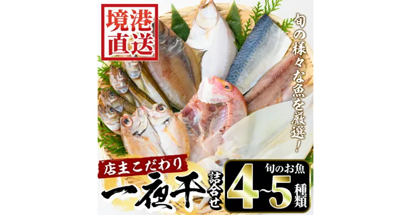 【ふるさと納税】こだわりの一夜干詰合せ(4～5種類)国産 魚介 お魚 さかな 干物 干し物 白身 海の幸 旬 セット 詰合わせ 直送 冷凍 おかず おつまみ お土産 ギフト【sm-AA004】【いたくら】