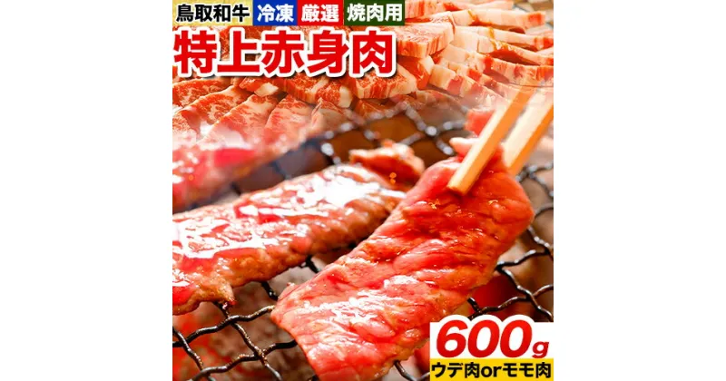 【ふるさと納税】鳥取和牛 焼肉用特上赤身肉《90日以内に出荷予定(土日祝除く)》鳥取県 八頭町 和牛 牛肉 牛 焼き肉 送料無料