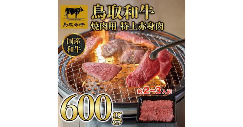 【ふるさと納税】鳥取和牛 焼肉用 特上赤身肉 600g KT020-003 | 肉 お肉 にく 食品 鳥取県産 人気 おすすめ 送料無料 ギフト