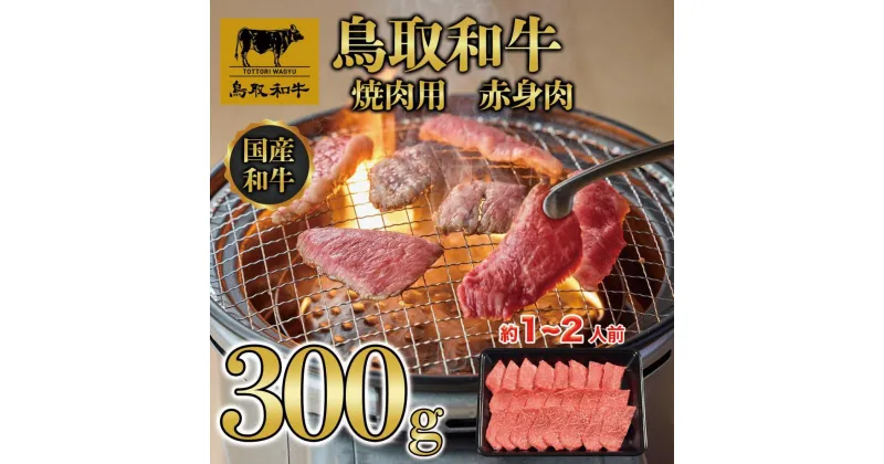 【ふるさと納税】鳥取和牛 焼肉用 赤身肉（モモ、ウデ） 計300g KT010-013 | 肉 お肉 にく 食品 鳥取県産 人気 おすすめ 送料無料 ギフト