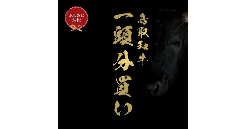 【ふるさと納税】【和牛セレブ】鳥取和牛一頭分（一括配送） | 肉 お肉 にく 食品 鳥取県産 人気 おすすめ 送料無料 ギフト