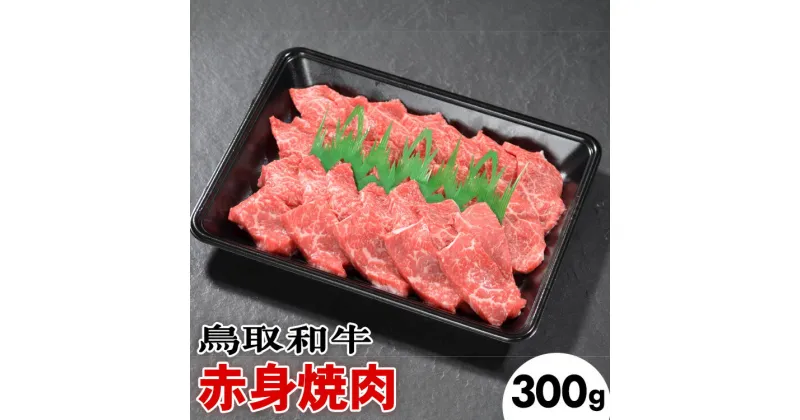 【ふるさと納税】鳥取和牛赤身焼肉（300g）※着日指定不可※離島への配送不可