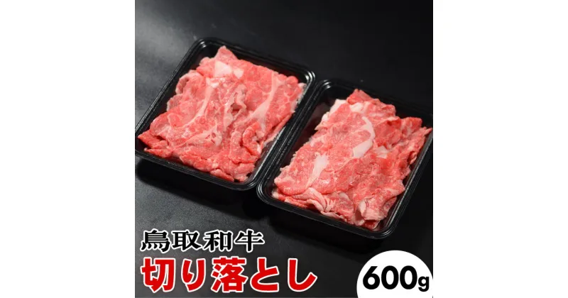 【ふるさと納税】鳥取和牛切り落とし 600g ｜ 国産牛 和牛 牛肉 切落し 小分け 国産※着日指定不可※離島への配送不可