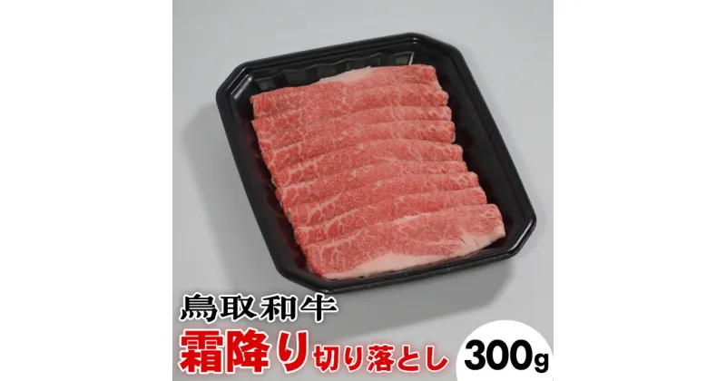 【ふるさと納税】鳥取和牛霜降り切り落とし（300g）※着日指定不可※離島への配送不可