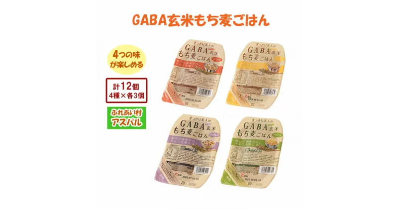 【ふるさと納税】AS05：GABAごはんパック12個セット