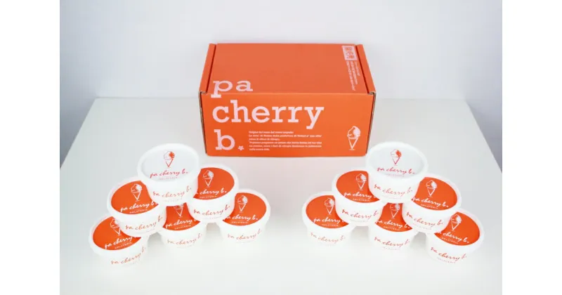 【ふるさと納税】PC-02　pa cherry b. パッチェリービー ジェラート6種12個セット ジェラート 90ml×12個 大山プレミアムミルク アマレーナ ピスタチオ チョコレート 珈琲 ラムレーズン 各2個 アイスクリーム アイス 詰め合わせ 食べ比べ スイーツ 鳥取県 大山町 大山