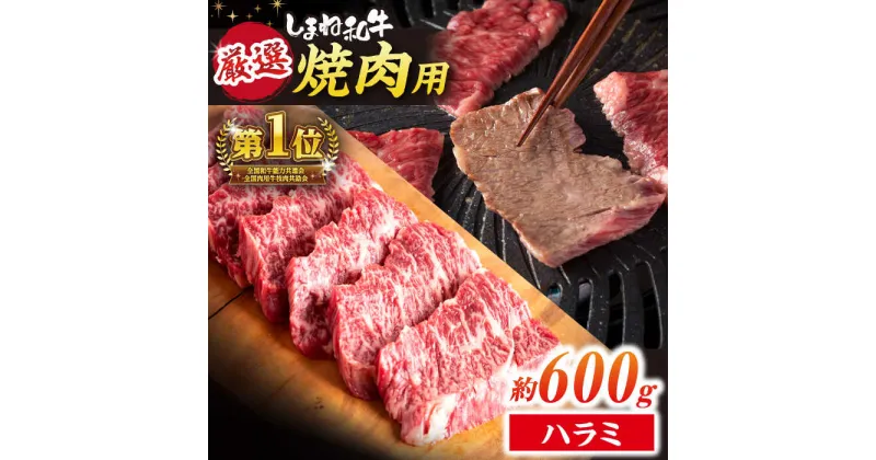 【ふるさと納税】極上厳選！受賞歴多数 しまね和牛 ハラミ焼肉(600g) 島根県松江市/株式会社O.R.C[ALEF008]