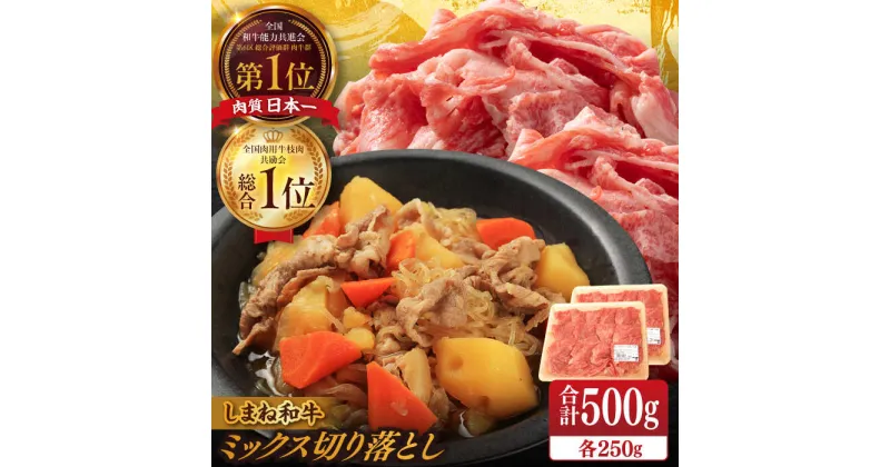 【ふるさと納税】【ブランド牛・しまね和牛】ミックス切り落とし 250g×2パック 生姜焼き・肉じゃが用 島根県松江市/Do corporation株式会社（しまね和牛）[ALFU012]