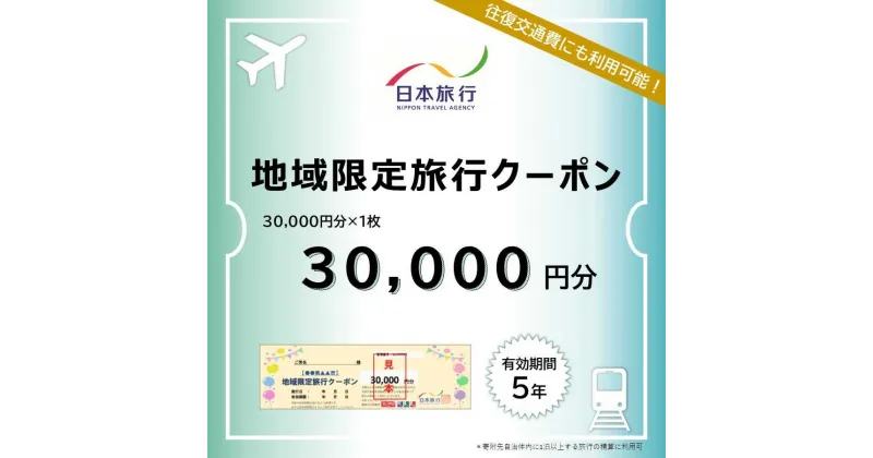 【ふるさと納税】島根県松江市 日本旅行 地域限定旅行クーポン 30,000円分 島根県松江市/株式会社日本旅行[ALGD002]