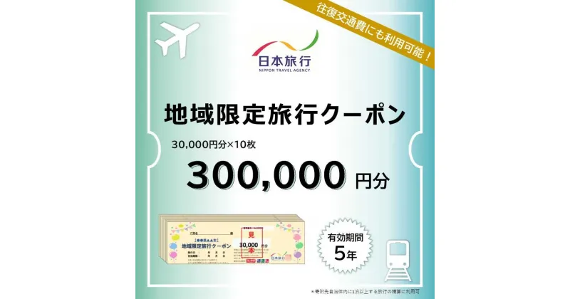 【ふるさと納税】島根県松江市 日本旅行 地域限定旅行クーポン 300,000円分 島根県松江市/株式会社日本旅行[ALGD006]