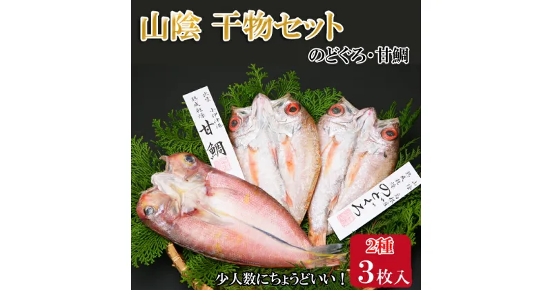 【ふるさと納税】【緊急支援品】海の幸 干物 セット C 甘鯛 のどぐろ | 魚 さかな 魚介 ひもの 島根県 出雲市