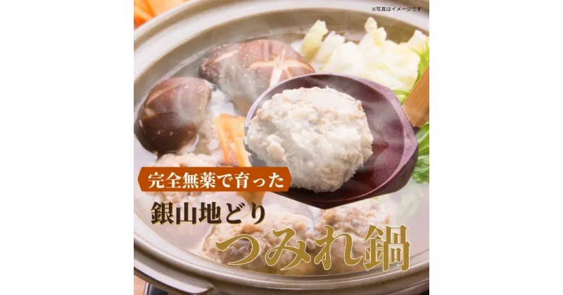 【ふるさと納税】完全無薬で育った銀山地どりの『つみれ鍋』セット 鍋料理 お取り寄せ グルメ ご当地鍋 ラーメン