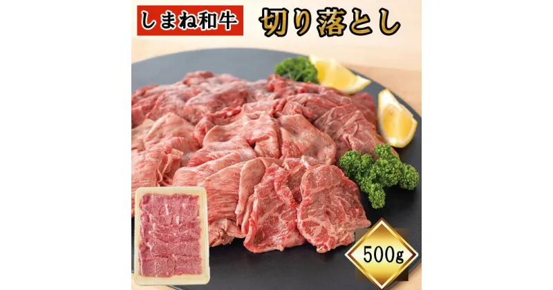 【ふるさと納税】 しまね和牛 切り落とし 500g ギフト お中元 お歳暮 父の日 母の日 のし 対応可 お取り寄せグルメ