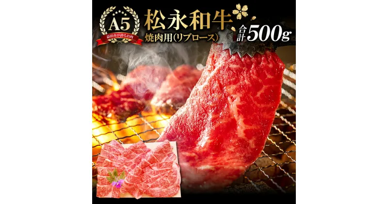 【ふるさと納税】 松永和牛 A5ランク 焼肉用 リブロース 500g 肉 牛肉 黒毛和牛 ブランド牛 リブロース 特産品 お取り寄せ グルメ お祝い ご褒美 贅沢 特別な日 ご馳走 焼肉 パーティー セット 松永牧場 A5