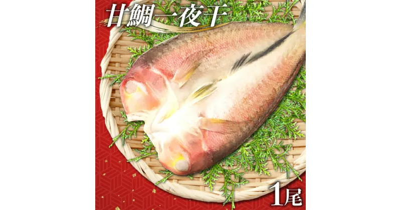 【ふるさと納税】 干物 甘鯛 1尾 約27cm 約300g 国産 魚介類 魚 あまだい 一夜干 一夜干し 一日漁 無添加 天日塩 特産品 お取り寄せ グルメ 贈答 贈り物 お祝い ギフト プレゼント 父の日 母の日