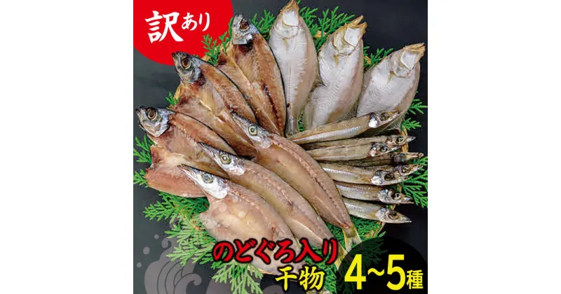 【ふるさと納税】 【訳あり】 干物 おまかせ 詰合せセット 4〜5種 規格外 国産 島根県産 大田市 魚介類 魚 のどぐろ ノドグロ 白いか あじ アジ カレイ ひもの 無添加 天日塩 並塩 減塩仕立て 不揃い 冷凍 特産品 お取り寄せ グルメ