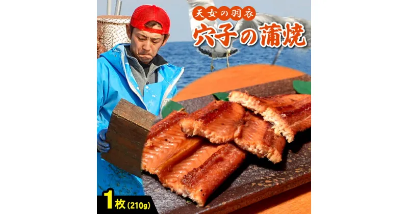 【ふるさと納税】 あなご 蒲焼き「天女の羽衣アナゴ」210g×1枚 仕込み醤油 タレ付き 山椒付き 国産 穴子 真あなご 無添加 冷凍 真空 特産品 お取り寄せ グルメ 贈答 お祝い ギフト プレゼント 父の日 母の日