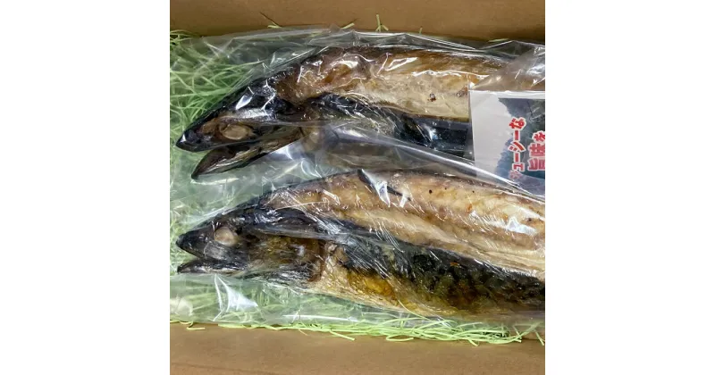 【ふるさと納税】【郷土料理】焼さば　2本