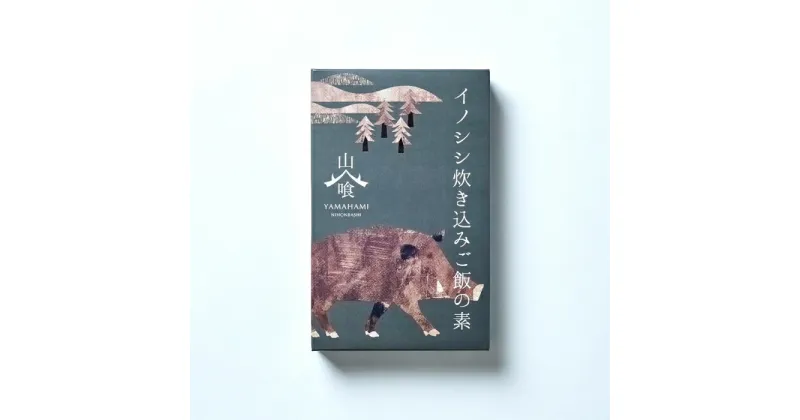 【ふるさと納税】猪炊き込みご飯の素 250g×2個セット イノシシ いのしし ごはん 塊肉 出汁 素 おでん アレンジ ジビエ 美郷町産