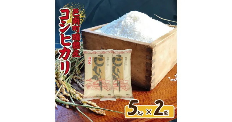 【ふるさと納税】令和6年産 邑南町瑞穂産コシヒカリ10kg（5kg×2）