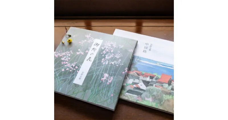 【ふるさと納税】【数量限定】画家、安野光雅が描いた『御所の花』と『中国路』の2冊セット【1227699】