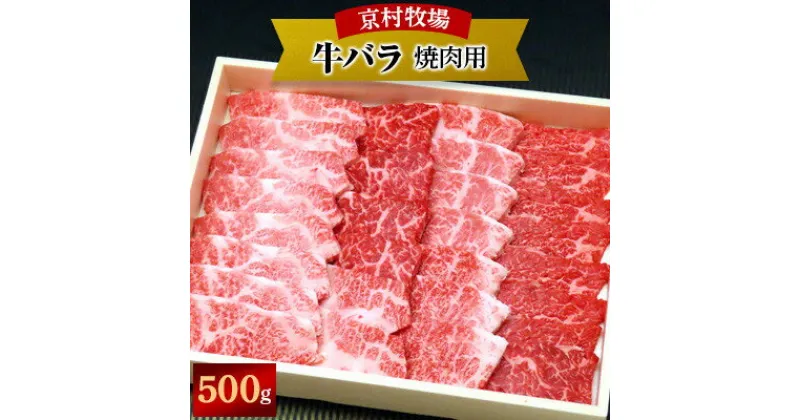 【ふるさと納税】【2024年11月末日発送開始】味の濃い京村牧場のバラ焼き肉500g【配送不可地域：離島】【1234533】