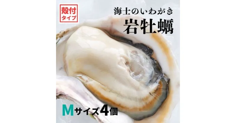 【ふるさと納税】【いわがき 殻付きMサイズ 4個】海士のいわがき 岩牡蠣 生食可 冷凍 牡蛎 牡蠣 かき カキ 岩牡蠣 いわがき 冷凍 父の日 母の日 バーベキュー ギフト