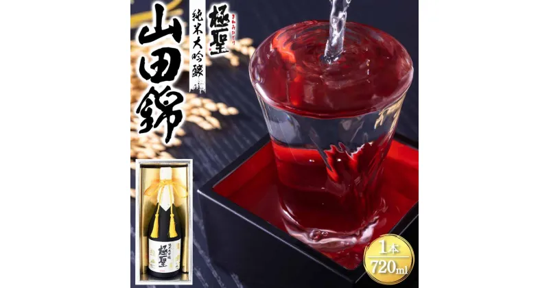 【ふるさと納税】極聖 純米大吟醸 山田錦 720ml | お酒 さけ 人気 おすすめ 送料無料 ギフト