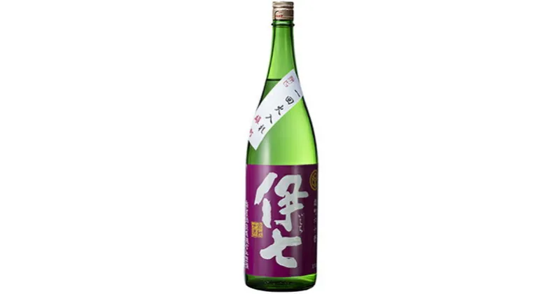 【ふるさと納税】倉敷の地酒 熊屋酒造 伊七 雄町60特別純米一回火入れ 1,800ml×1本　お酒・日本酒・純米酒