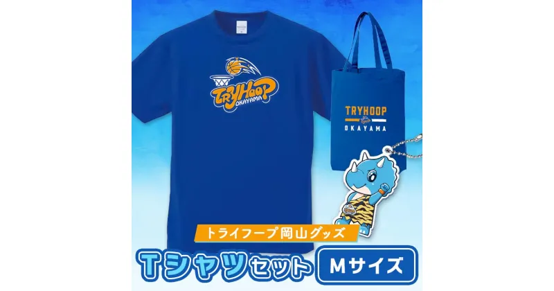 【ふるさと納税】★レビューキャンペーン★トライフープ岡山グッズセット (TシャツMサイズ) TY0-0009