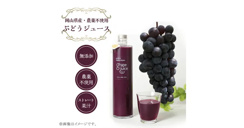 【ふるさと納税】果汁飲料 ぶどう ストレート果汁100% ジュース 農薬不使用 国産 無添加 ソフトドリンク 果実飲料 ブドウ 葡萄 くだもの 果物 フルーツ 大人 子供 人気 農薬不使用ぶどうジュース（ベリーA）【2024年10月から順次発送】