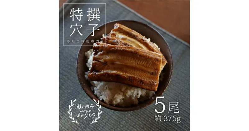 【ふるさと納税】 あなご 料理専門店の～ふっくら肉厚～ 特撰 【 焼きあなご 5尾入 】　魚貝類 穴子