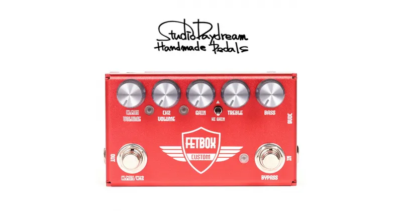 【ふるさと納税】FETBOX CUSTOM V8.0 StudioDaydream オーバードライブ ディストーション プリアンプ エフェクター ギター 音響機器