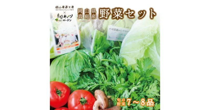 【ふるさと納税】真庭あぐり野菜セット 7～8品【配送不可地域：離島・北海道・沖縄県】【1549398】