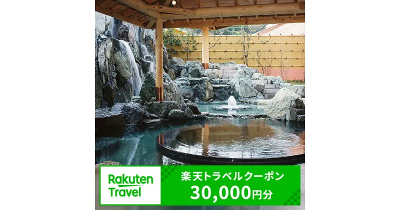 【ふるさと納税】岡山県美作市の対象施設で使える楽天トラベルクーポン　寄付額100,000円（クーポン額30,000円）